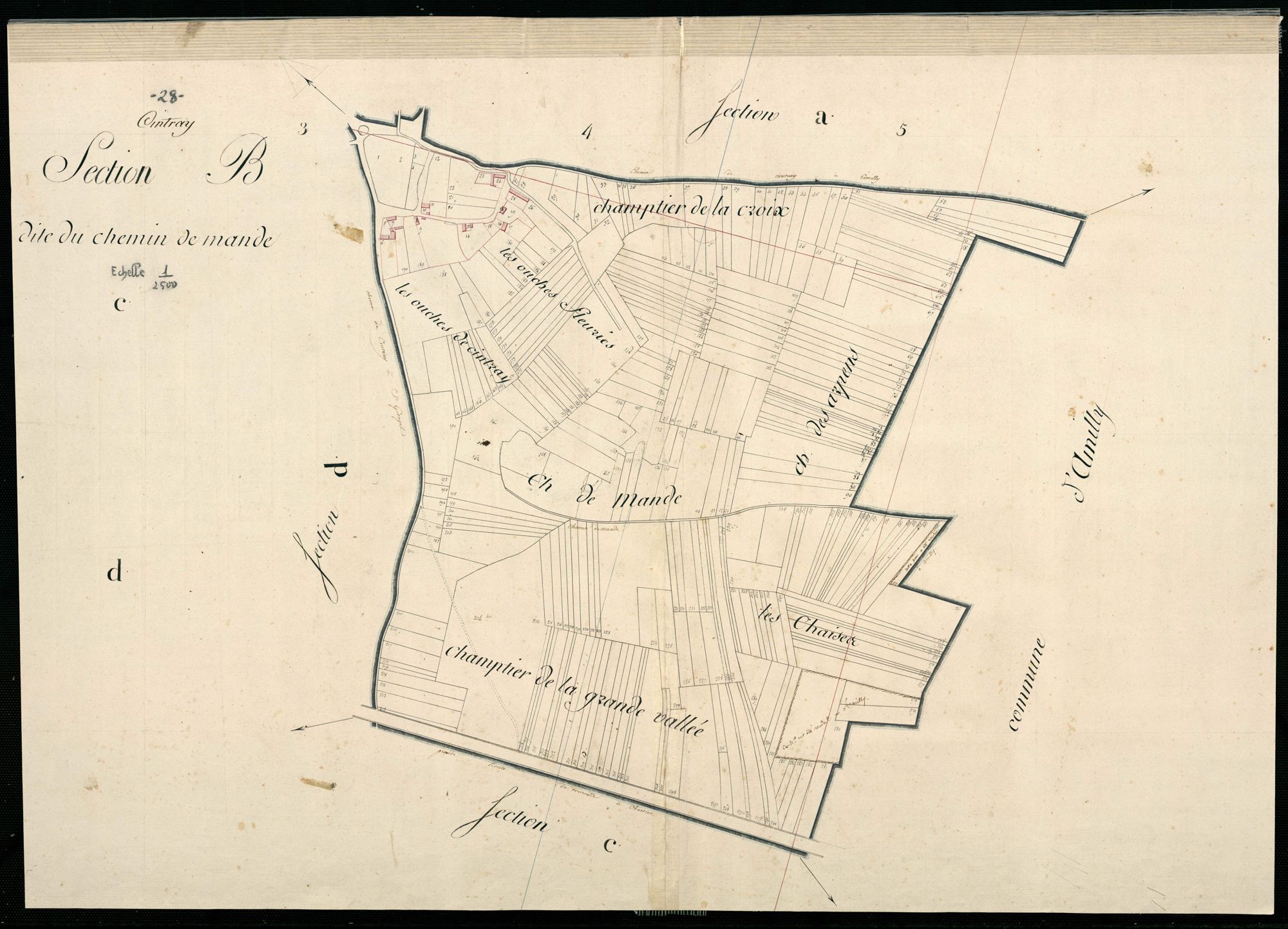 Section B, le Chemin de Mande.