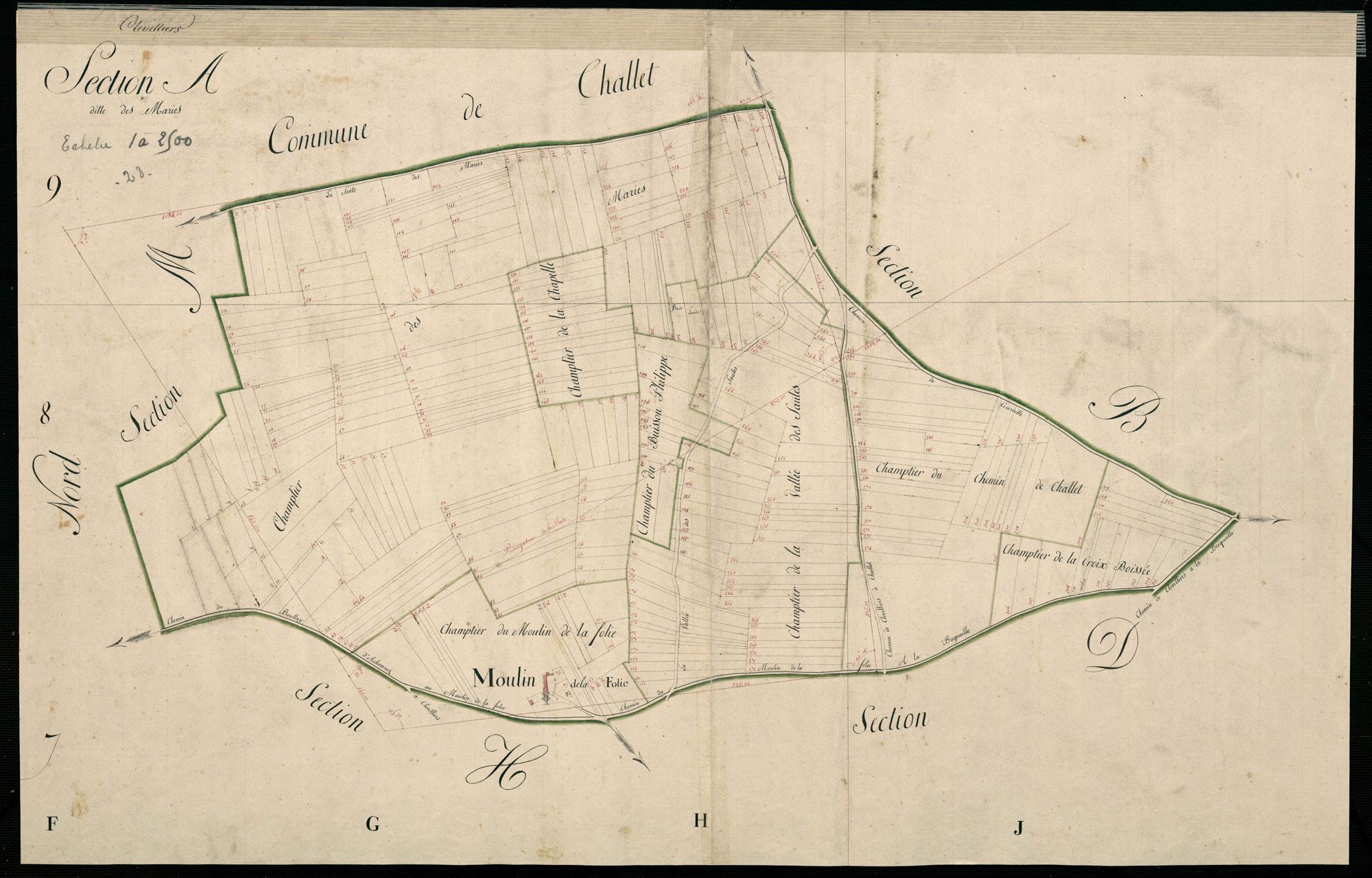 Section A, les Maries.