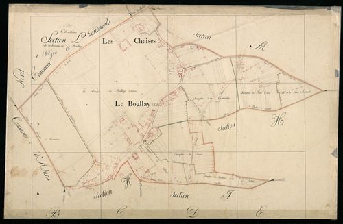 Section L, le Hameau du Boullay.