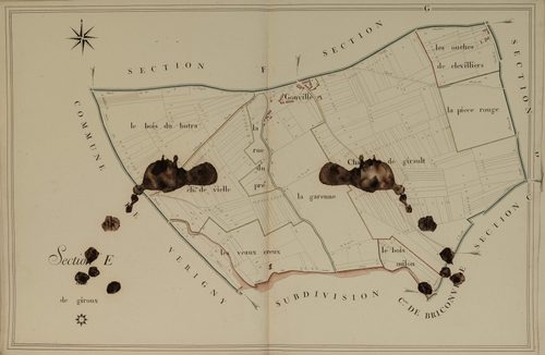 Section E, Giroux, feuille 1.