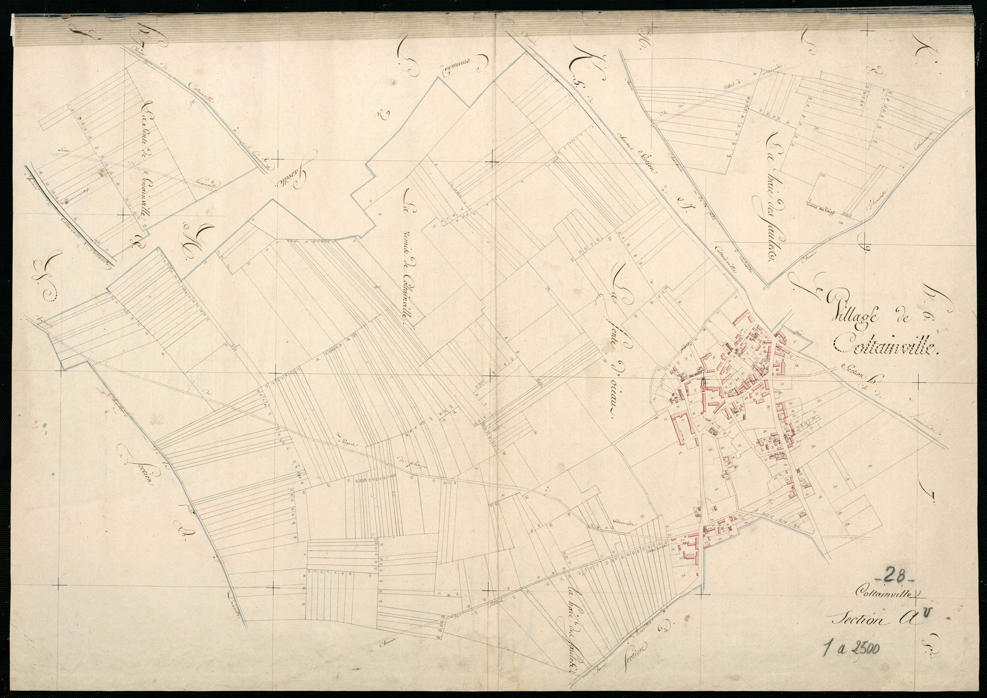 Section A, Village de Coltainville.