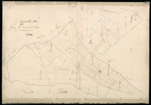 Section J, les Bois et Boifray, en une feuille.