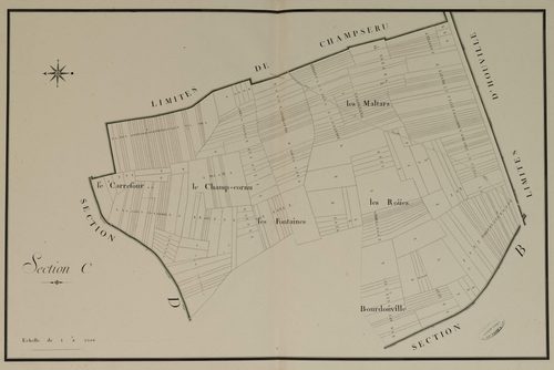 Section C, feuille 1.