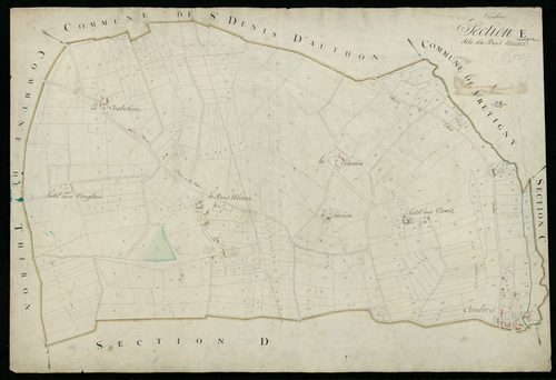 Section E, le Bois Nézart, en une feuille.