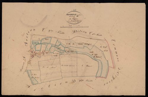 Section D, l'Eglise, feuille 1.