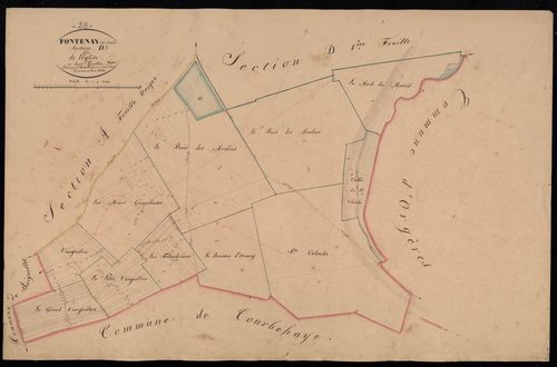 Section D, l'Eglise, feuille 2.