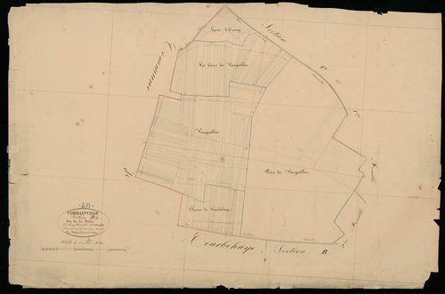 Section B, la Folie, feuille 1.