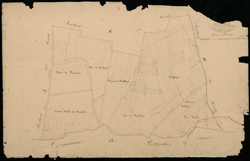 Section E, Pendloup, feuille 2.
