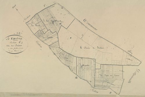 Section C, les Chaises, feuille 1.