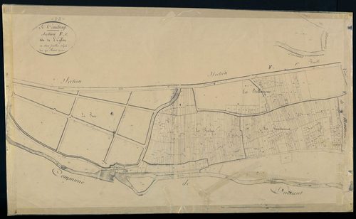 Section F, l'Eglise, feuille 2.