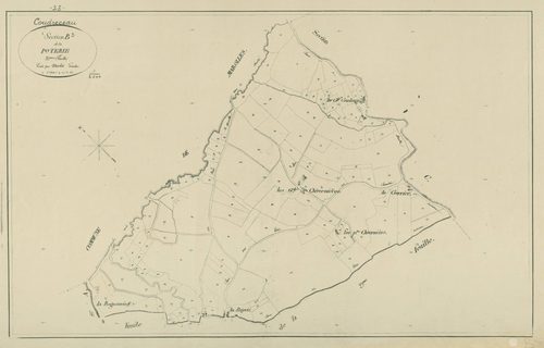 Section B, la Poterie, feuille 2.