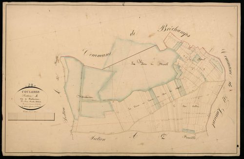 Section A, Bréchanteau, feuille 2.