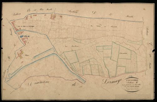 Section E, Coulombs et Chandelle, feuille 2.