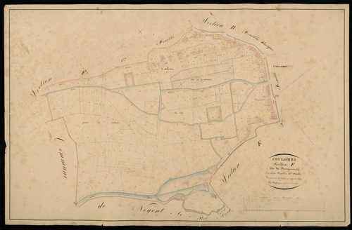 Section F, Rougemont, feuille 2 / Terminée par Monsieur Poylay, Géomètre secondaire.