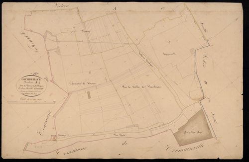 Section A, Voisine et Rognon, feuille 2.