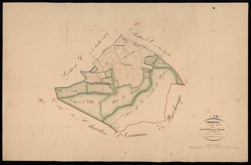 Section C, Grand Champ aux Dames, feuille 2.