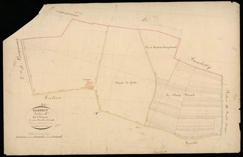 Section A, Ussaune, feuille 1.