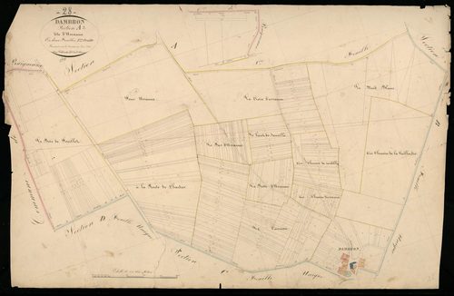Section A, Ussaune, feuille 2.