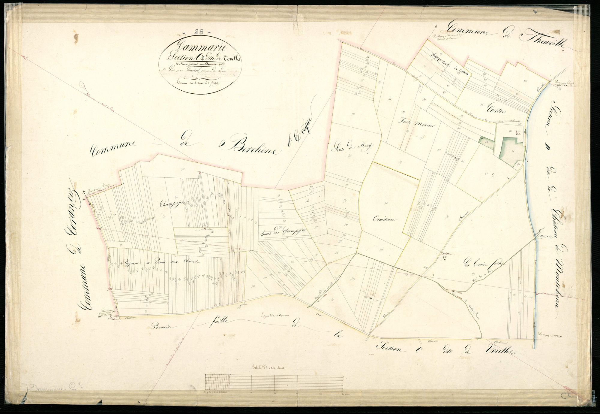 Section C, Vovelles, feuille 2.