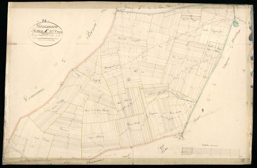 Section E, Origny, en une feuille.