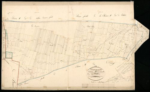 Section H, les Eteuvilles, en une feuille.
