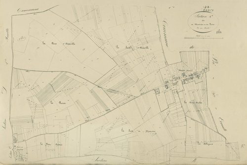 Section A, Massuère et les Pavies, en une feuille.