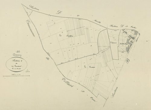 Section C, les Ecurettes, en une feuille.