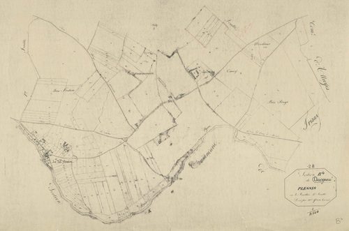 Section B, Plessis, feuille 4.