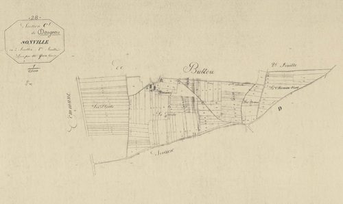 Section C, Sonville, feuille 1.
