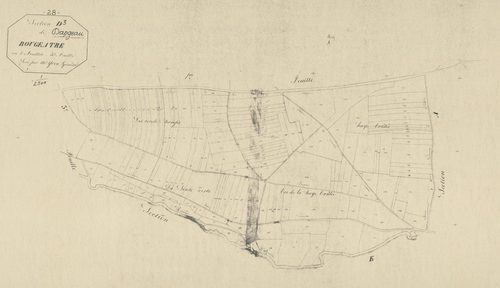 Section D, Bougeatre, feuille 3.