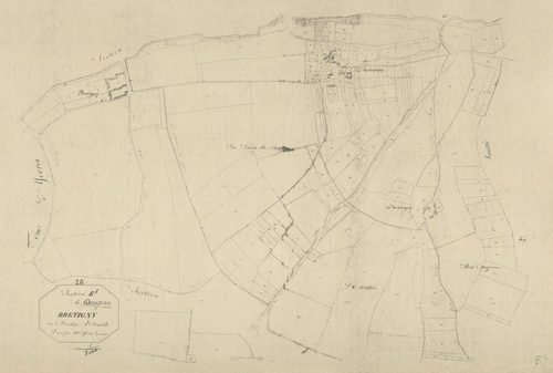 Section E, Brétigny, feuille 1.