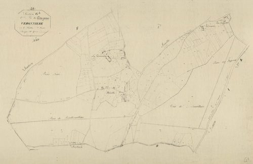 Section G, Veronnière, feuille 2.