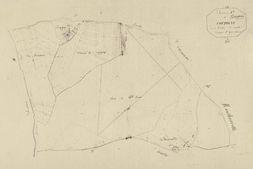 Section I, Coupigny, feuille 2.