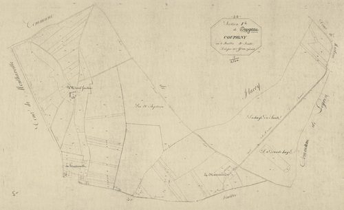 Section I, Coupigny, feuille 4.