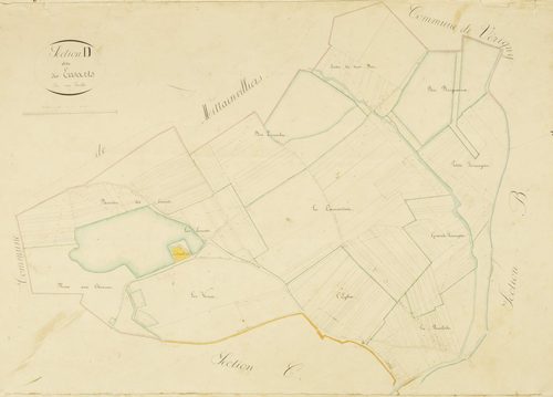 Section D, les Essarts, en une feuille.
