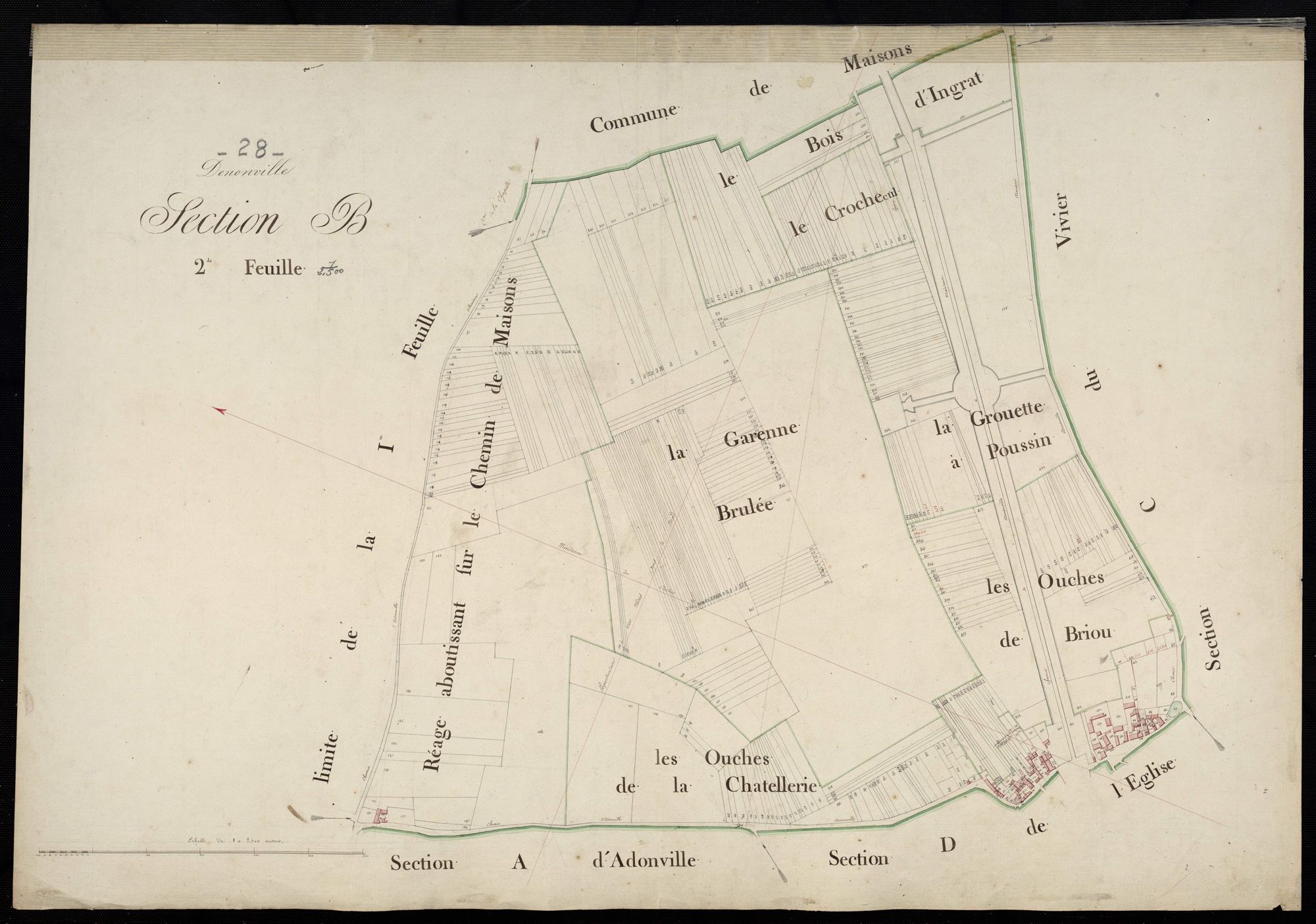 Section B, feuille 2.