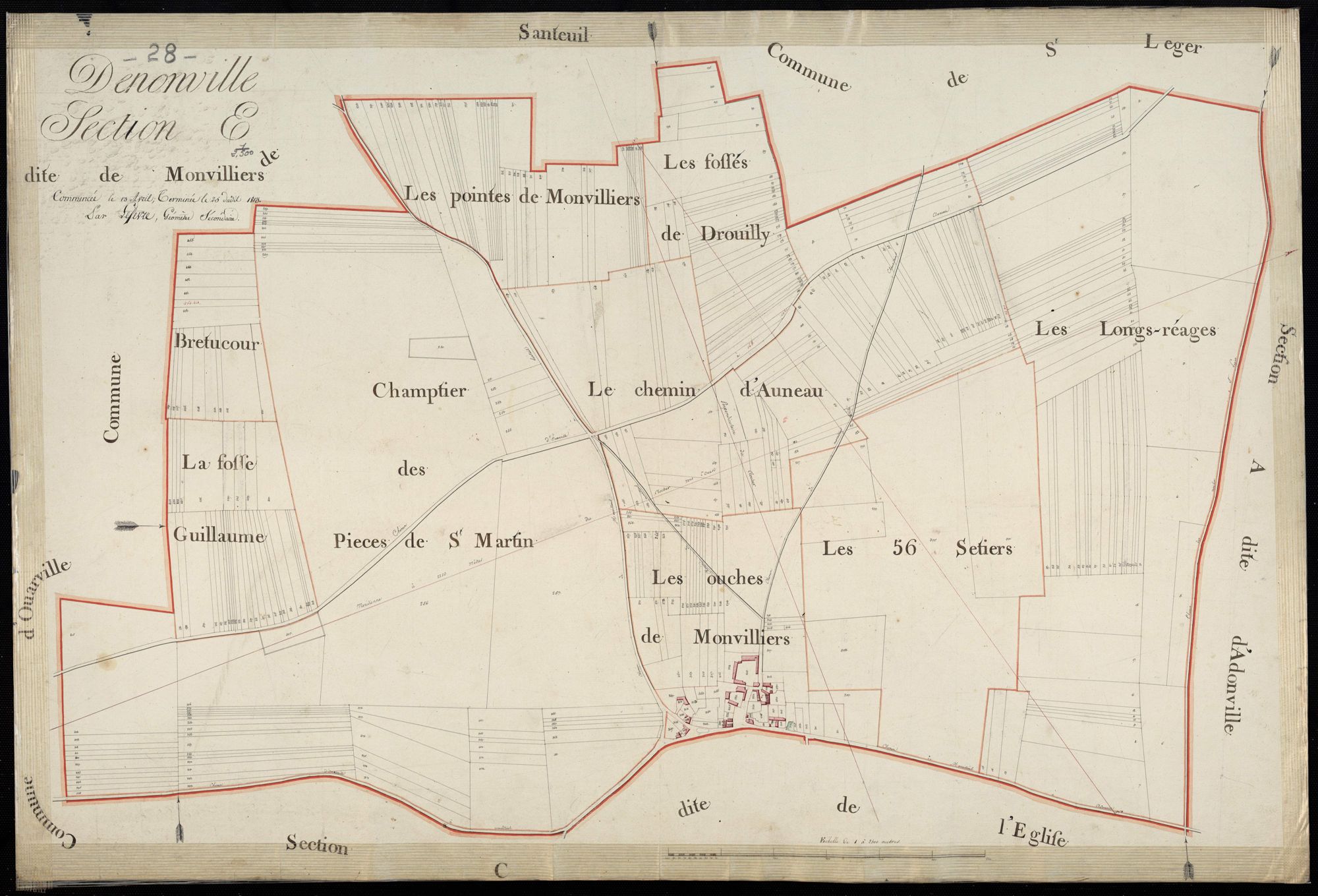 Section E, Monvilliers.