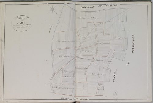 Section C, le Vivier, feuille 1.