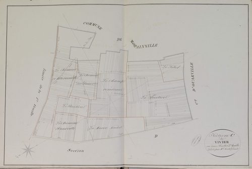 Section C, le Vivier, feuille 2.
