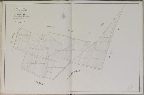 Section D, l'Eglise, feuille 2.