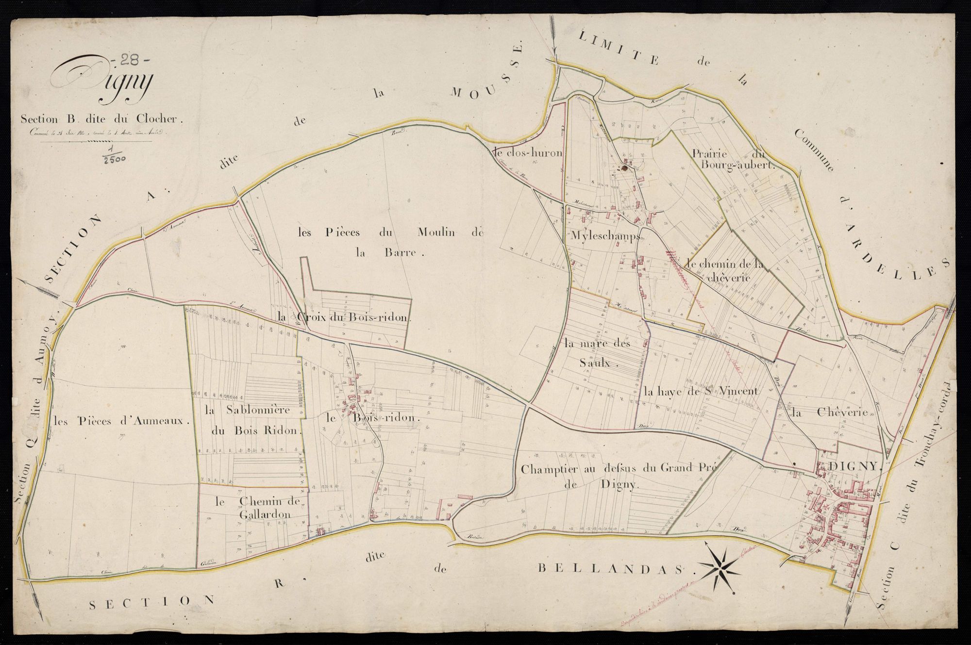 Section B, le Clocher.