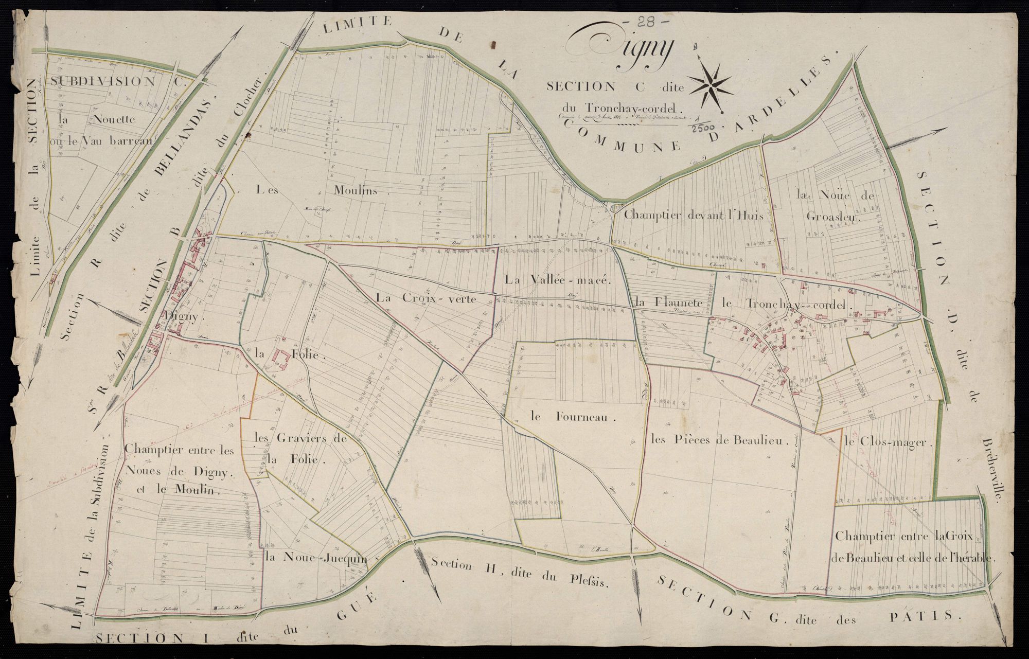 Section C, le Tronchet-Cordel.