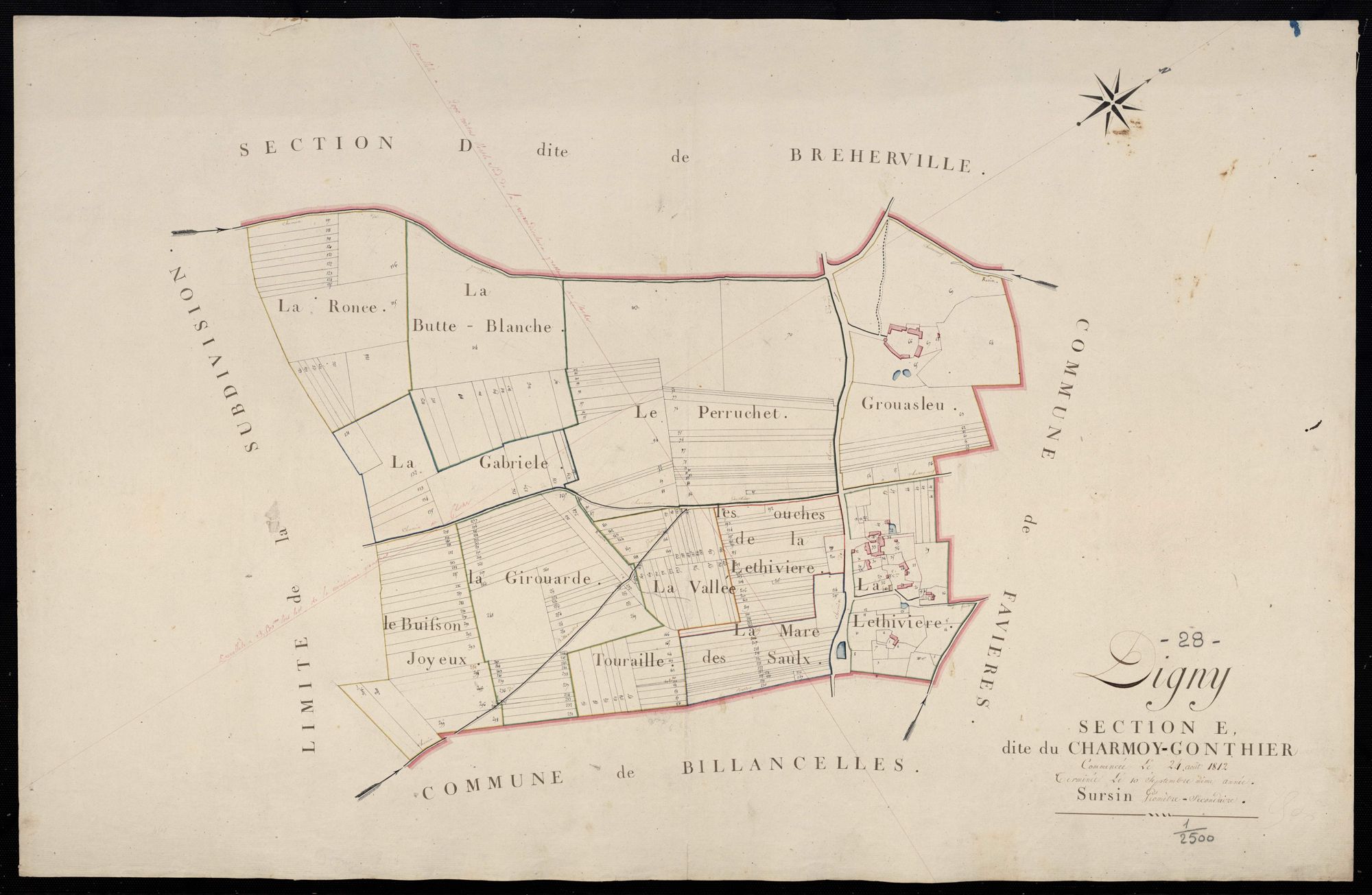 Section E, Charmoy-Gonthier.