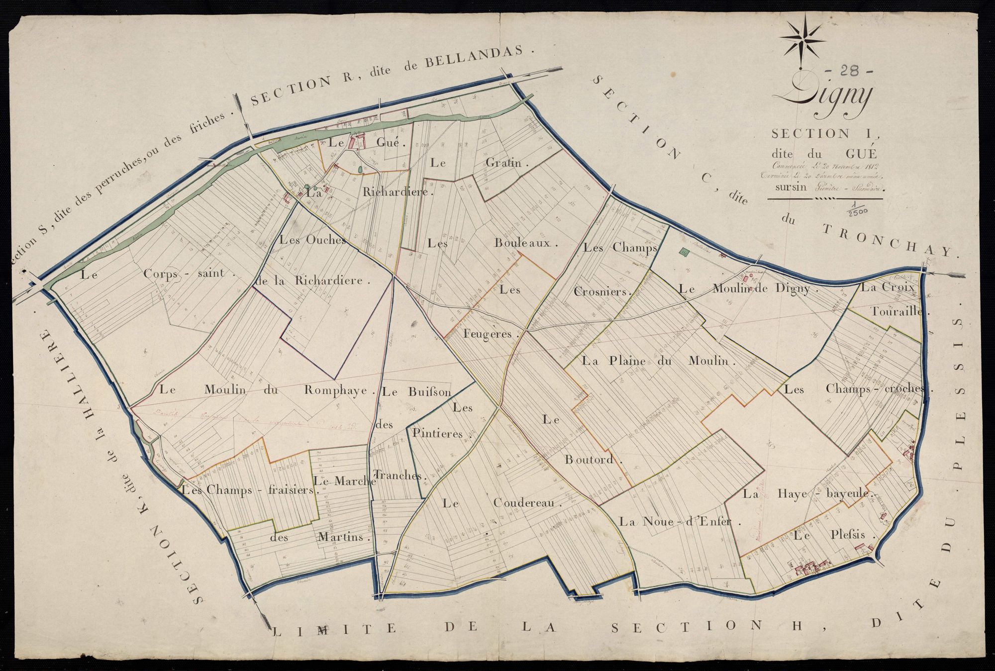 Section I, le Gué.