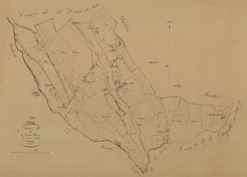 Section A, Mont-Berry, feuille 2.