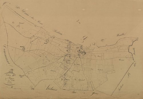 Section B, l'Eglise, feuille 2.