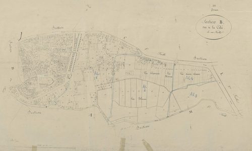 Section B, la Cité, en une feuille.