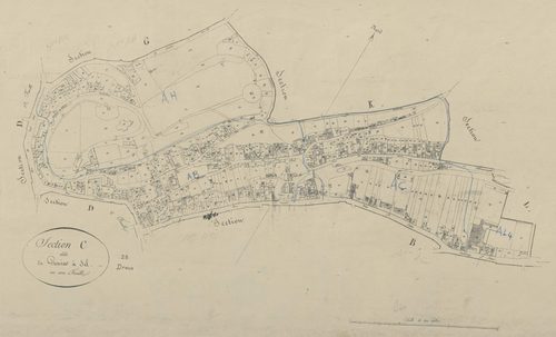 Section C, le Grenier à Sel, en une feuille.