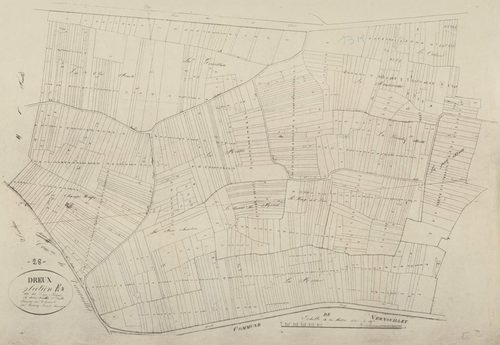 Section E, les Longs Réages, feuille 2.