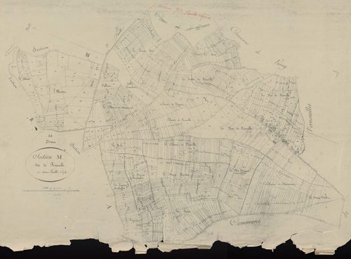 Section M, Rieuville, feuille 1.
